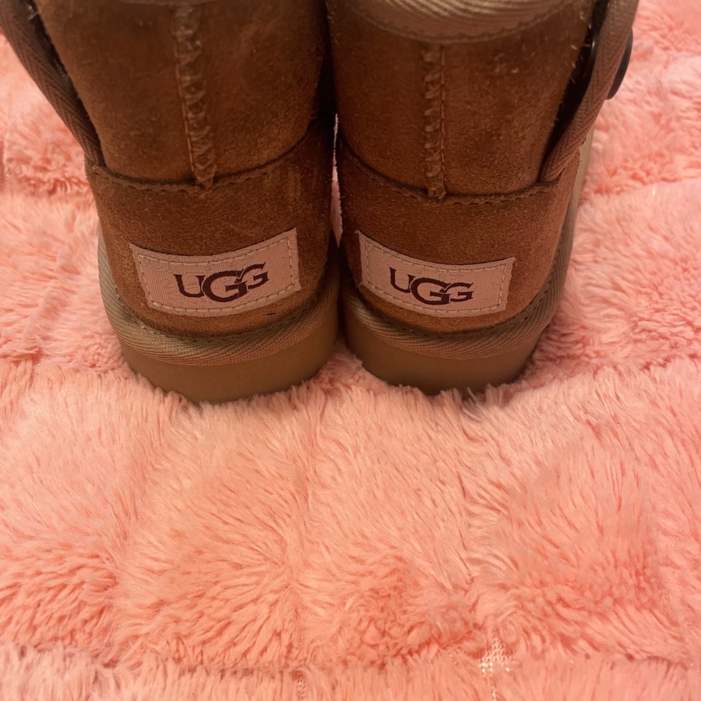 UGG Chestnut Suede Boots
